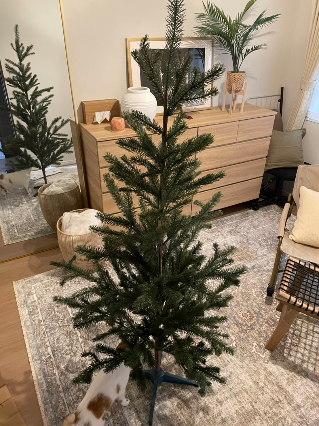 クリスマスツリー　木　ツリー　飾り　Christmas　　ニトリ　イケア