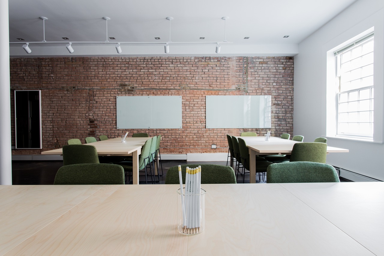 bricks chairs classroom empty 2181920